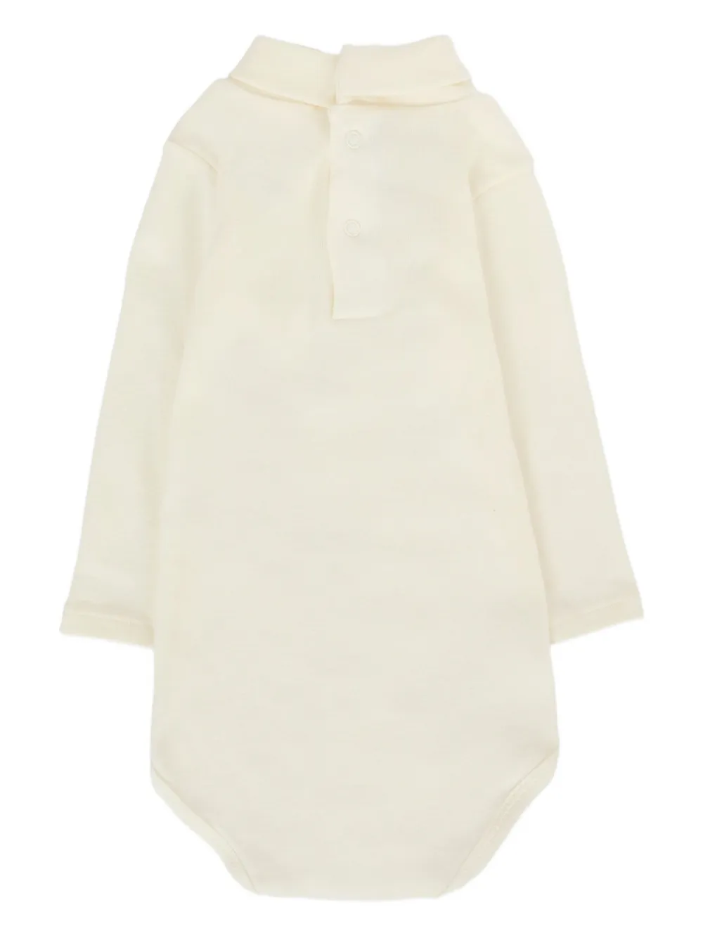 Petit Bateau Romper met col - Beige