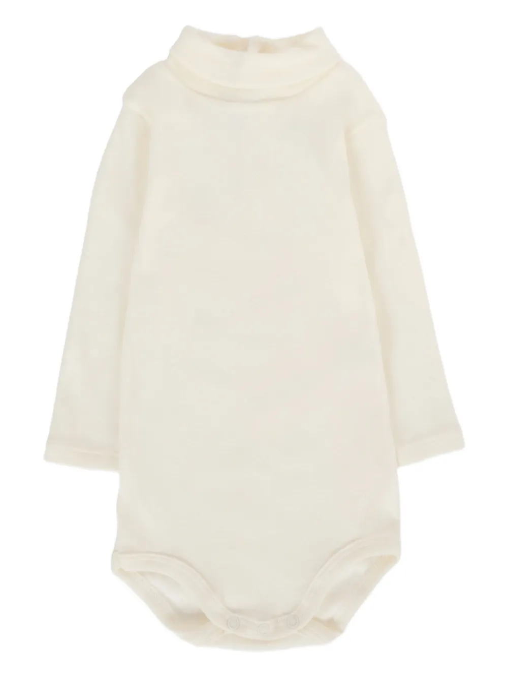 Petit Bateau タートルネック ボディスーツ - ニュートラル Petit Bateau タートルネック ボディスーツ - ニュートラル
