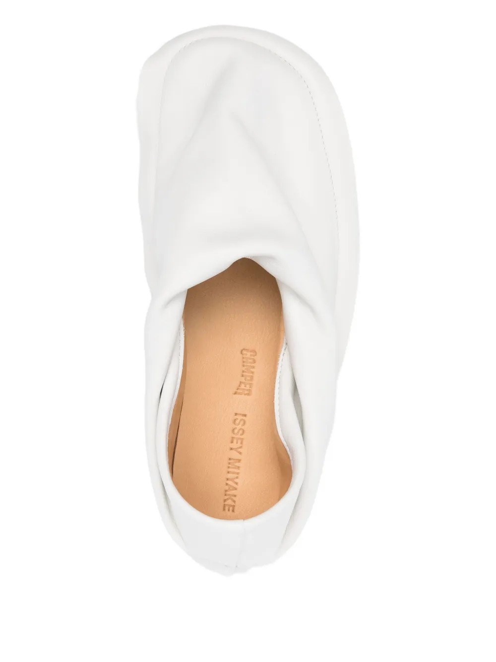 Camper x Issey Miyake Peu Form slippers White