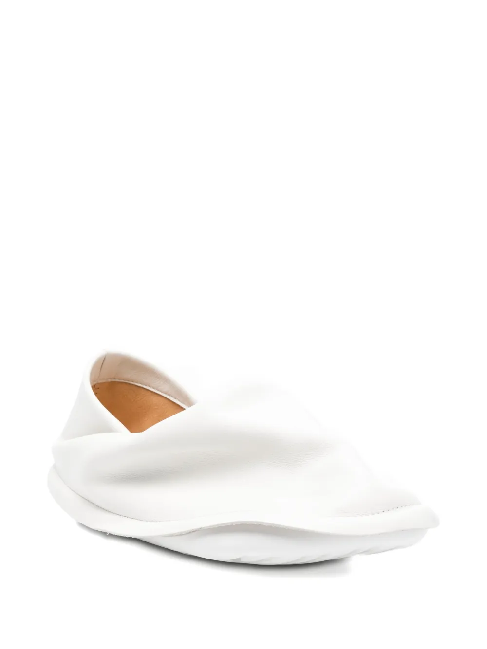 Camper x Issey Miyake Peu Form slippers White