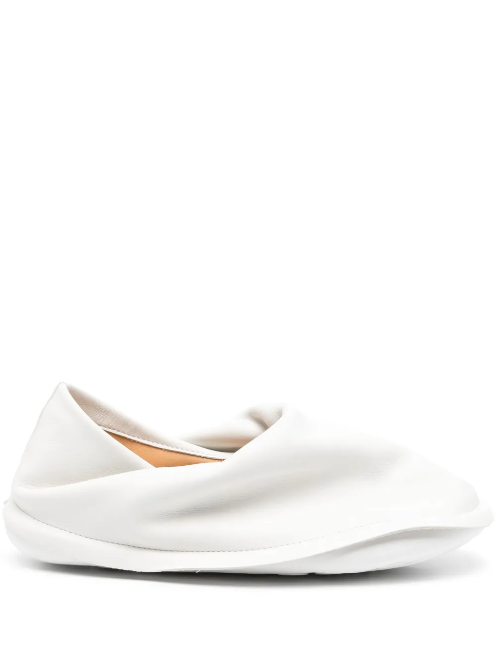 Camper x Issey Miyake Peu Form slippers White