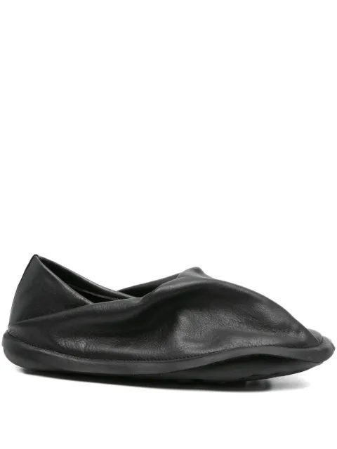 Camper x Issey Miyake Peu Form leather slippers