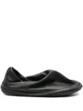 Camper x Issey Miyake Peu Form leather slippers - Black