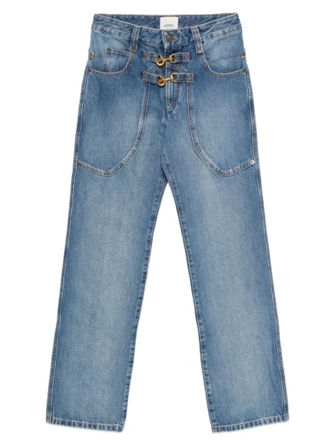 ISABEL MARANT jeans con bolsillos de parche