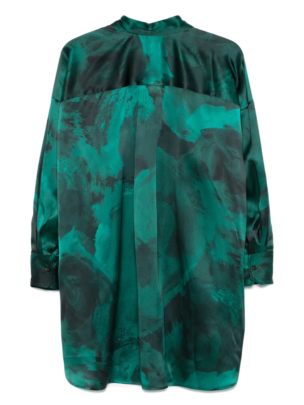 Kiton Blouse met print - Groen