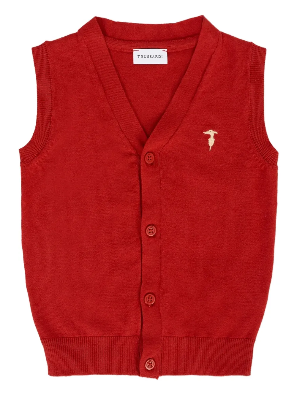 TRUSSARDI JUNIOR Spencer met knoopsluiting Rood