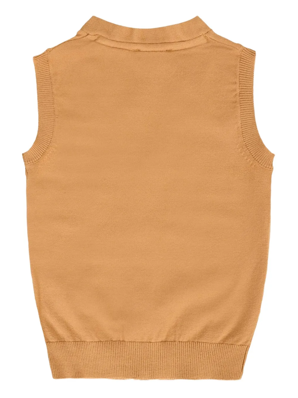 TRUSSARDI JUNIOR button-fastening logo vest | Vests | Image 2