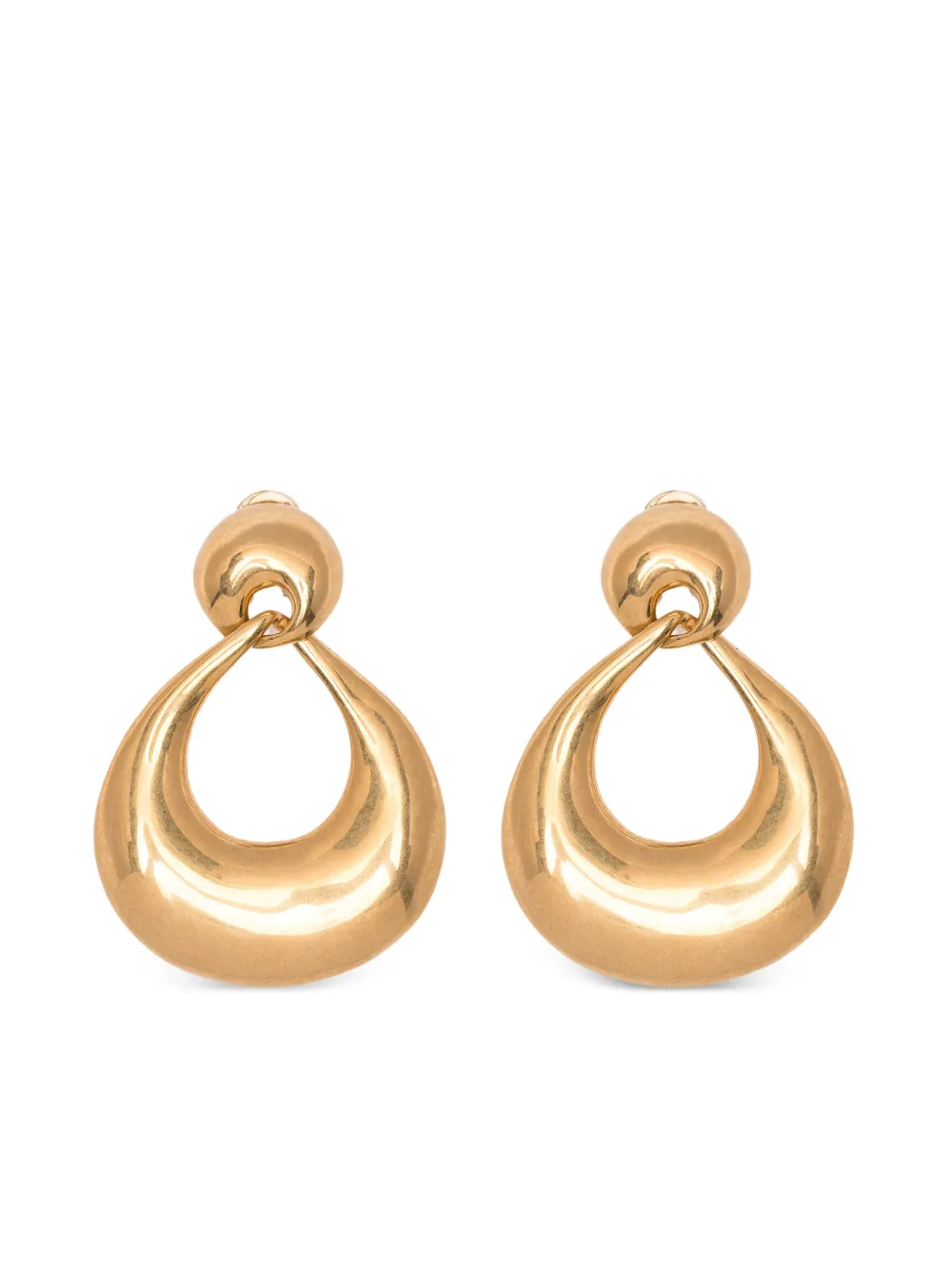 Saint Laurent clip-on earrings | Gold | Image 1