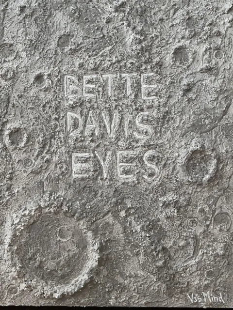 Vj’s Mind Monument Bette Davis Eyes wall decoration (63X83cm)