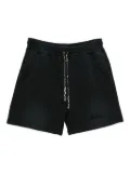 AMIRI drawstring-detail panelled shorts - Black