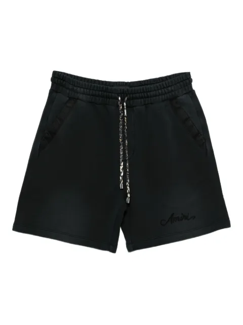 AMIRI drawstring-detail panelled shorts