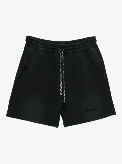 AMIRI drawstring-detail panelled shorts