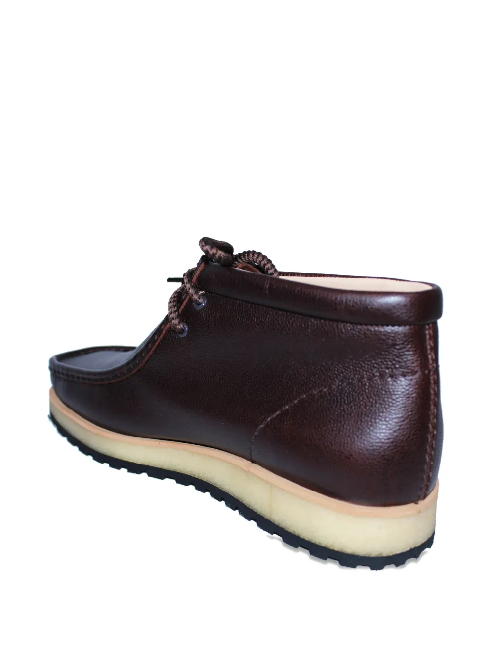 Clarks Originals leather lace-up desert boots Brown