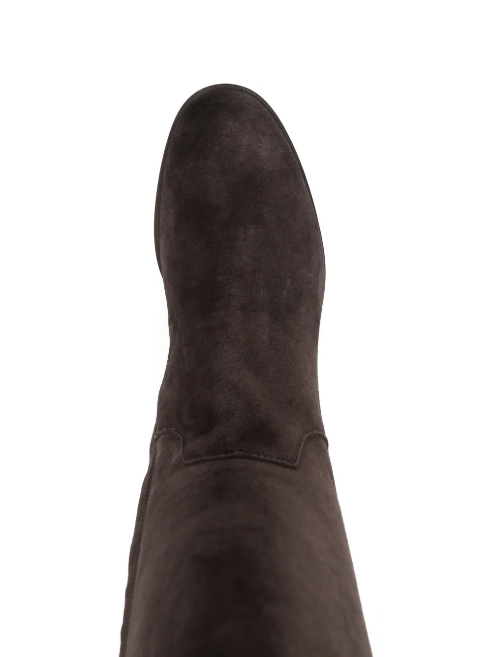 Doucal's 50mm leather knee-high boots Brown