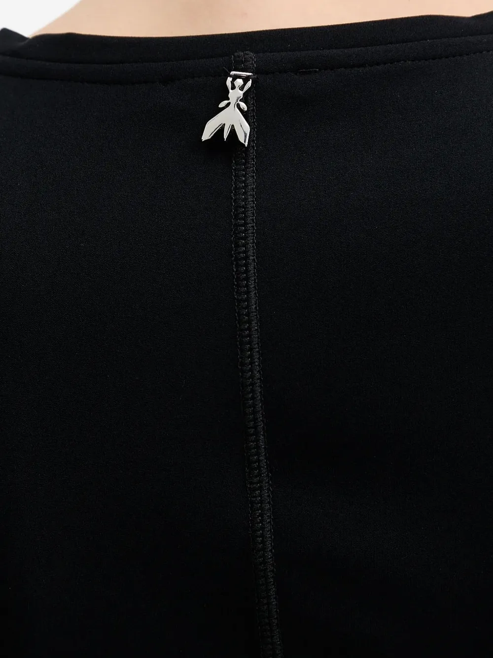 Patrizia Pepe long-sleeve midi dress Zwart