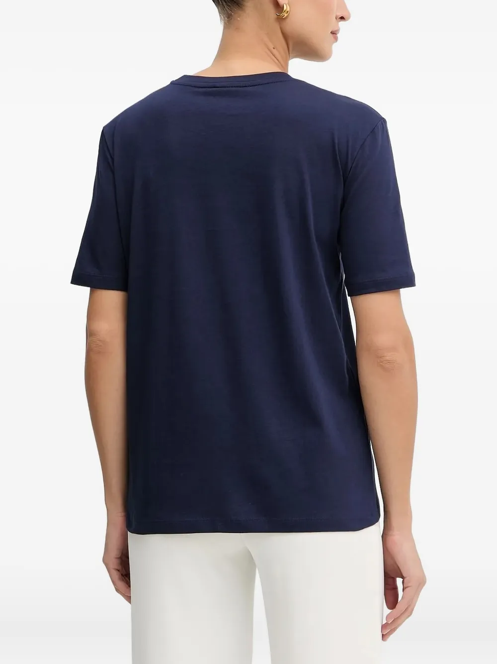 Patrizia Pepe logo-patch T-shirt | T-Shirts & Jersey Shirts | Image 2