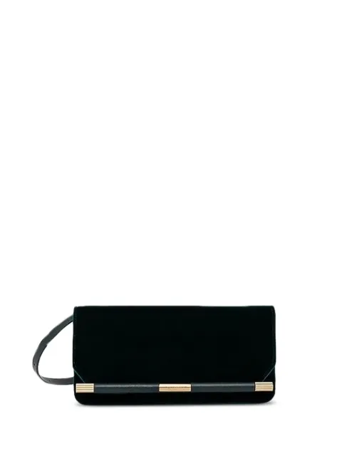 Victoria Beckham velvet clutch bag