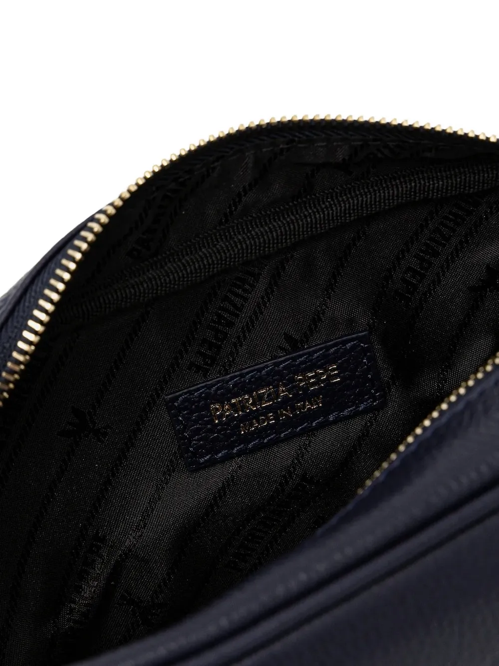 Patrizia Pepe Zip-fastening Crossbody Bag In Blue