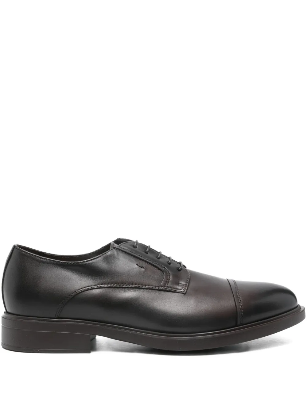 Doucal's zapatos con agujetas y puntera | marrón | Image 1