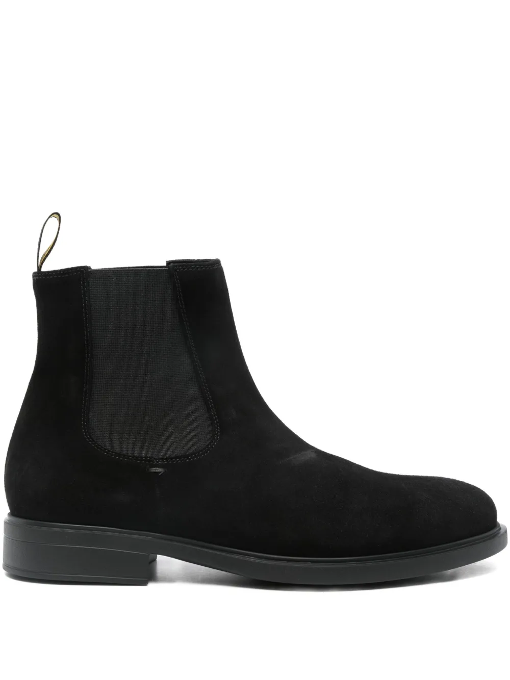 Doucal's bottines chelsea en daim | noir | Image 1