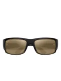 Maui Jim World Cup rectangle-frame sunglasses - Brown