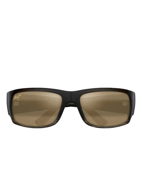 Maui Jim World Cup rectangle-frame sunglasses