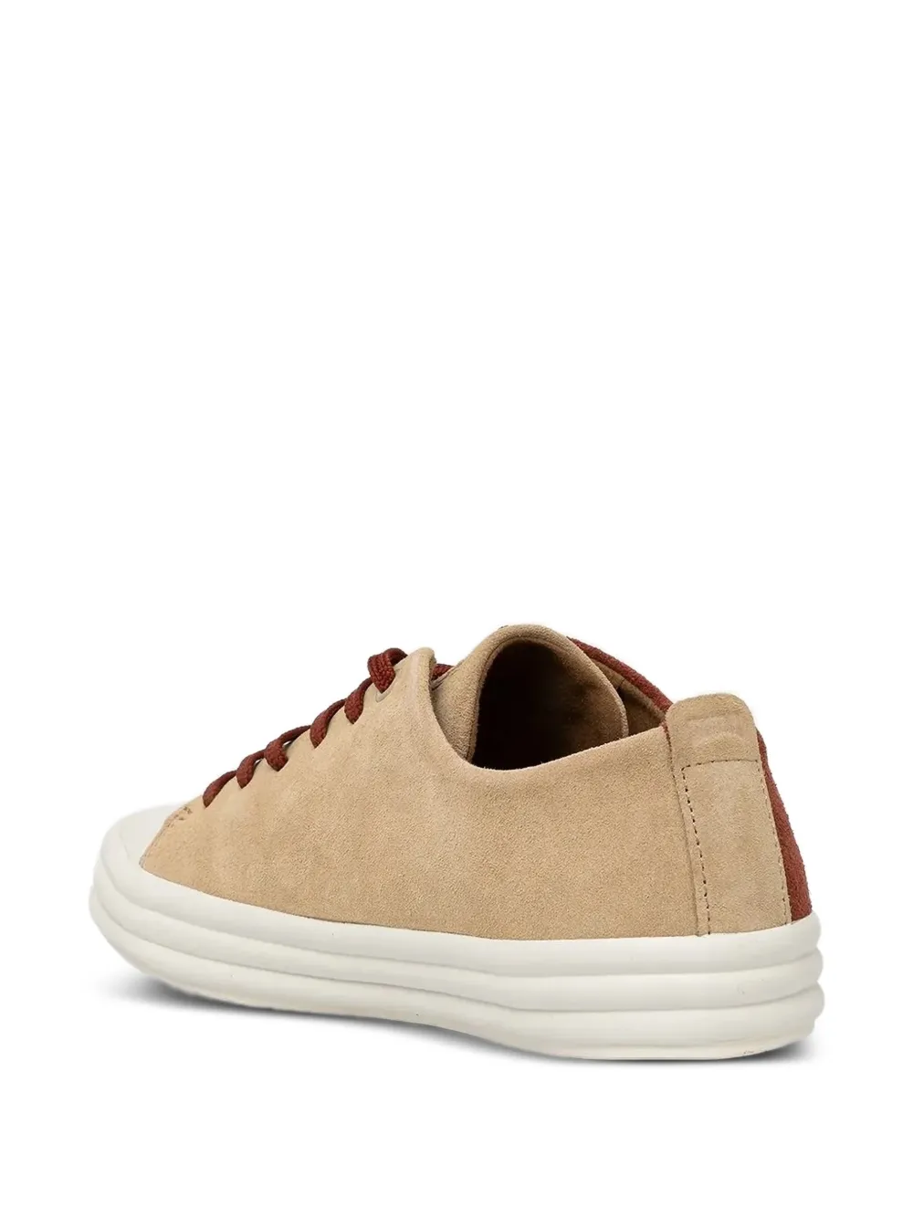 Camper Twins suede platform sneakers Red
