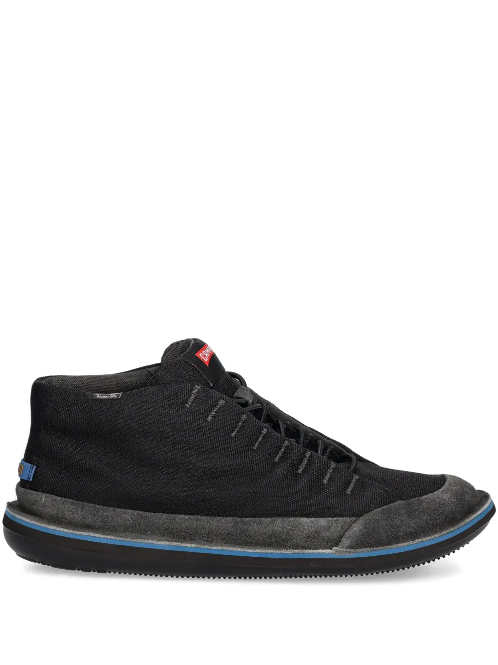 Camper Beetle lace-up suede ankle boots Black