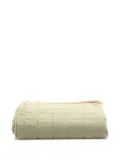 Society Limonta quilted cotton throw (260 cm) - Neutrals