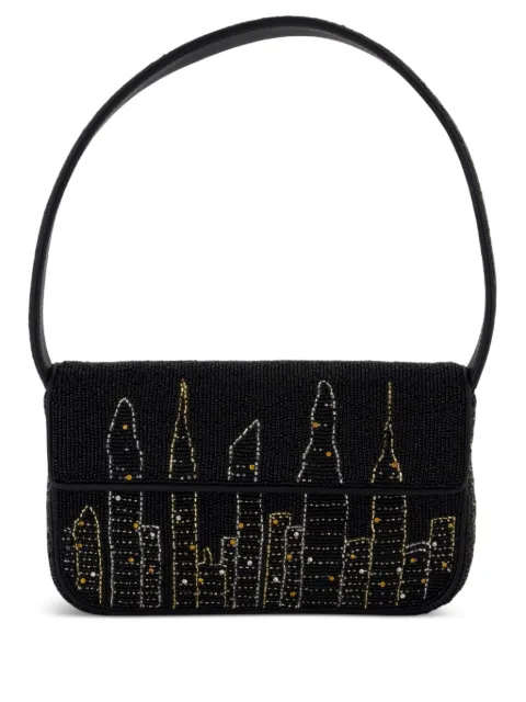 STAUD Tommy beaded skyline shoulder bag