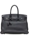 Hermès Pre-Owned 2000 Togo Birkin Retourne 35 handbag - Black