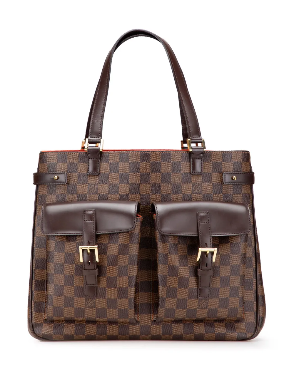 Louis Vuitton Pre-Owned 2005 Damier Ebene Uzes tote bag - ブラウン Louis Vuitton Pre-Owned 2005 Damier Ebene Uzes tote bag - ブラウン