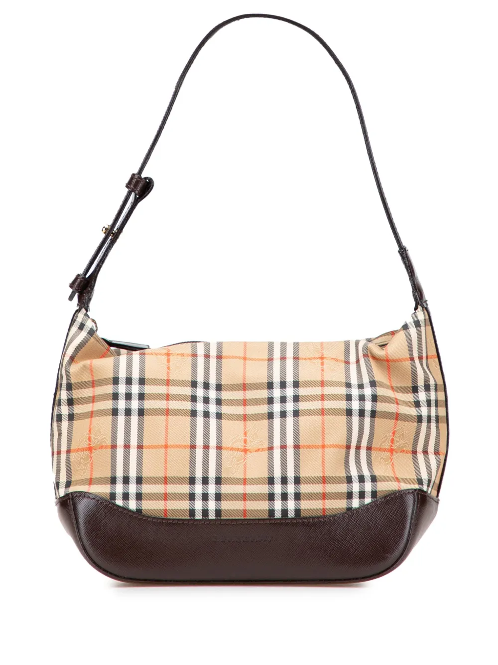 Burberry Pre-Owned 2000-2017 Haymarket Check Canvas shoulder bag - Burberry Pre-Owned 2000-2017 Haymarket Check Canvas shoulder bag -