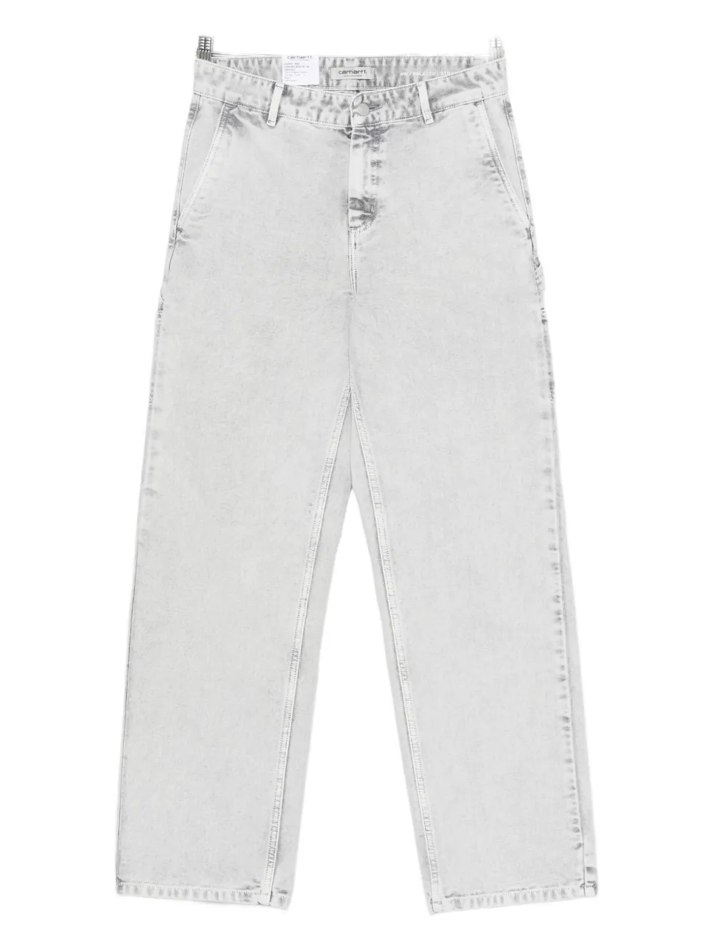 Carhartt WIP W' Pierce double-pocket cotton jeans | Grey | Image 1