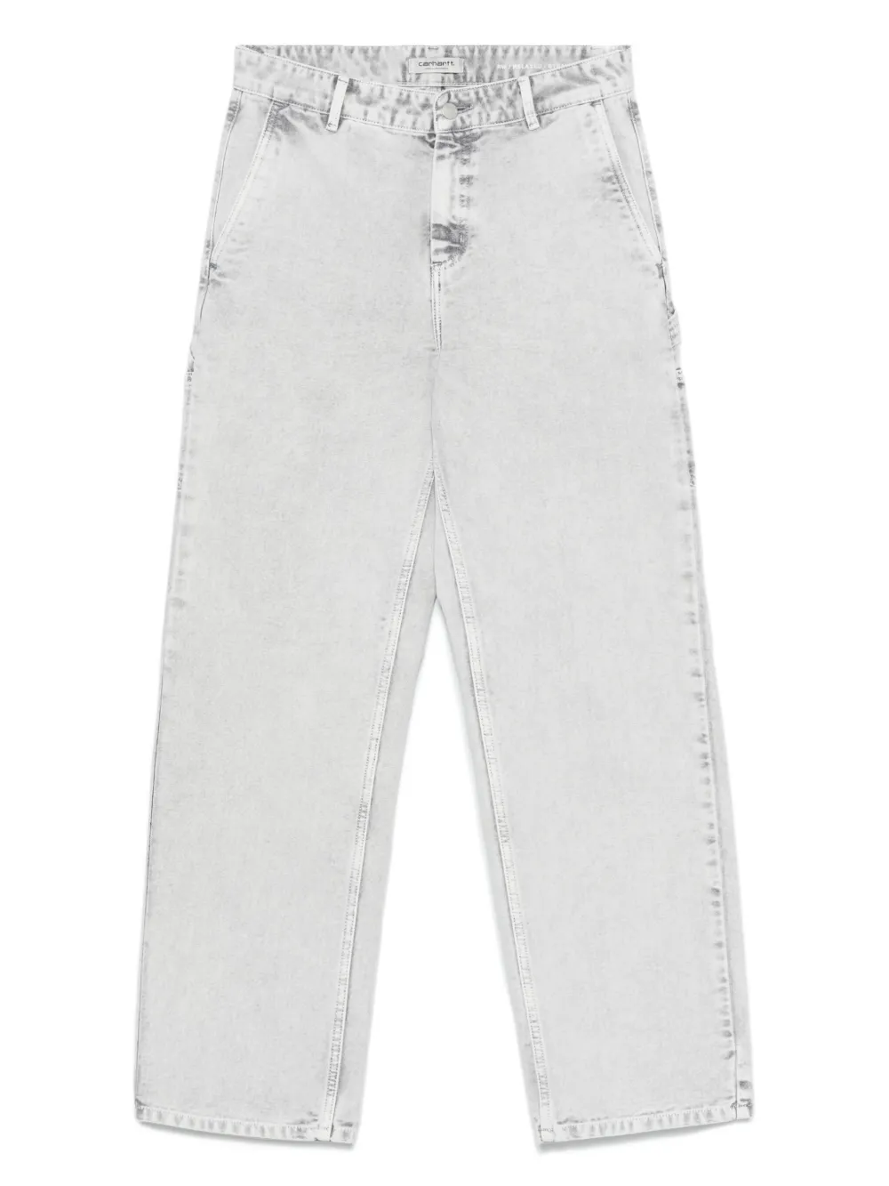 W' Pierce double-pocket cotton jeans