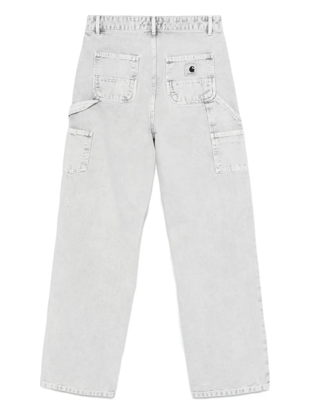 Carhartt WIP W' Pierce katoenen jeans met dubbele zak Grijs