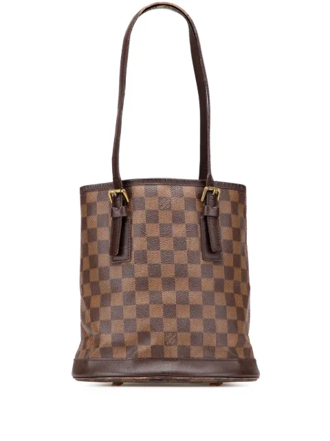 Louis Vuitton Pre-Owned 1997 Damier Ebene Marais bucket bag