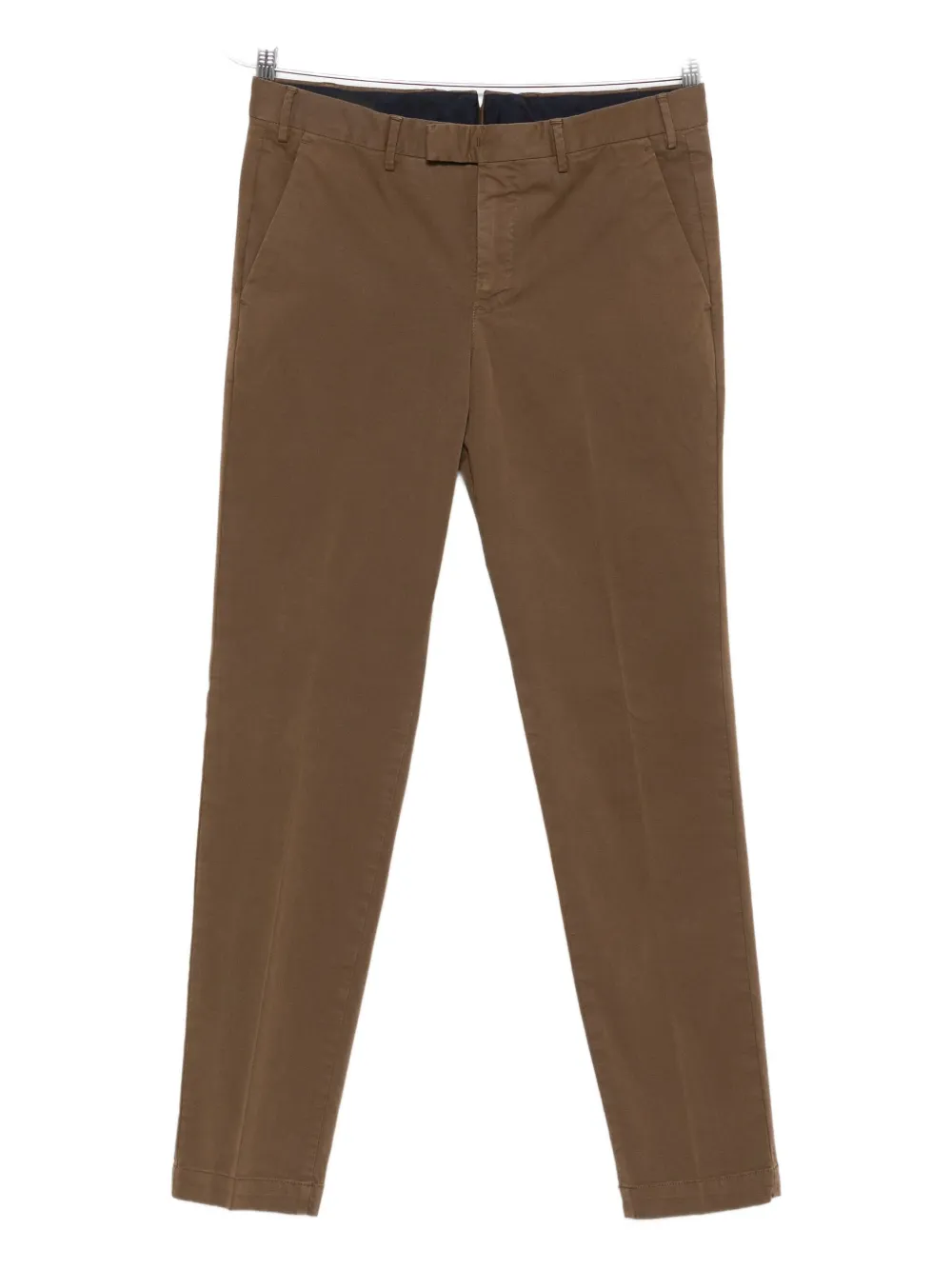Pt Torino Belt-loops Trousers In Brown