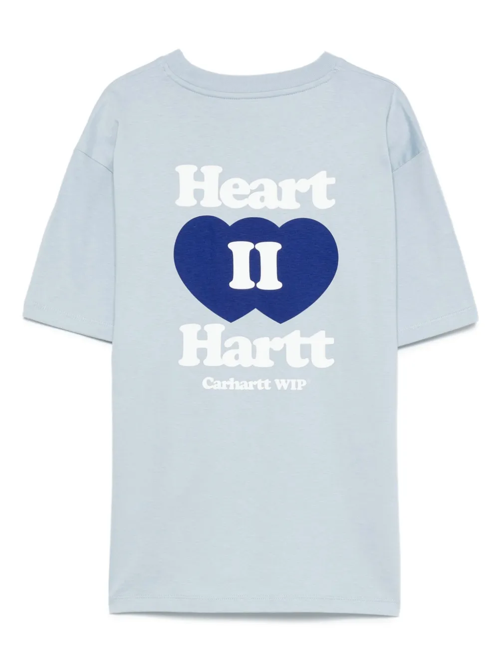 Carhartt WIP T-shirt met hartprint Blauw