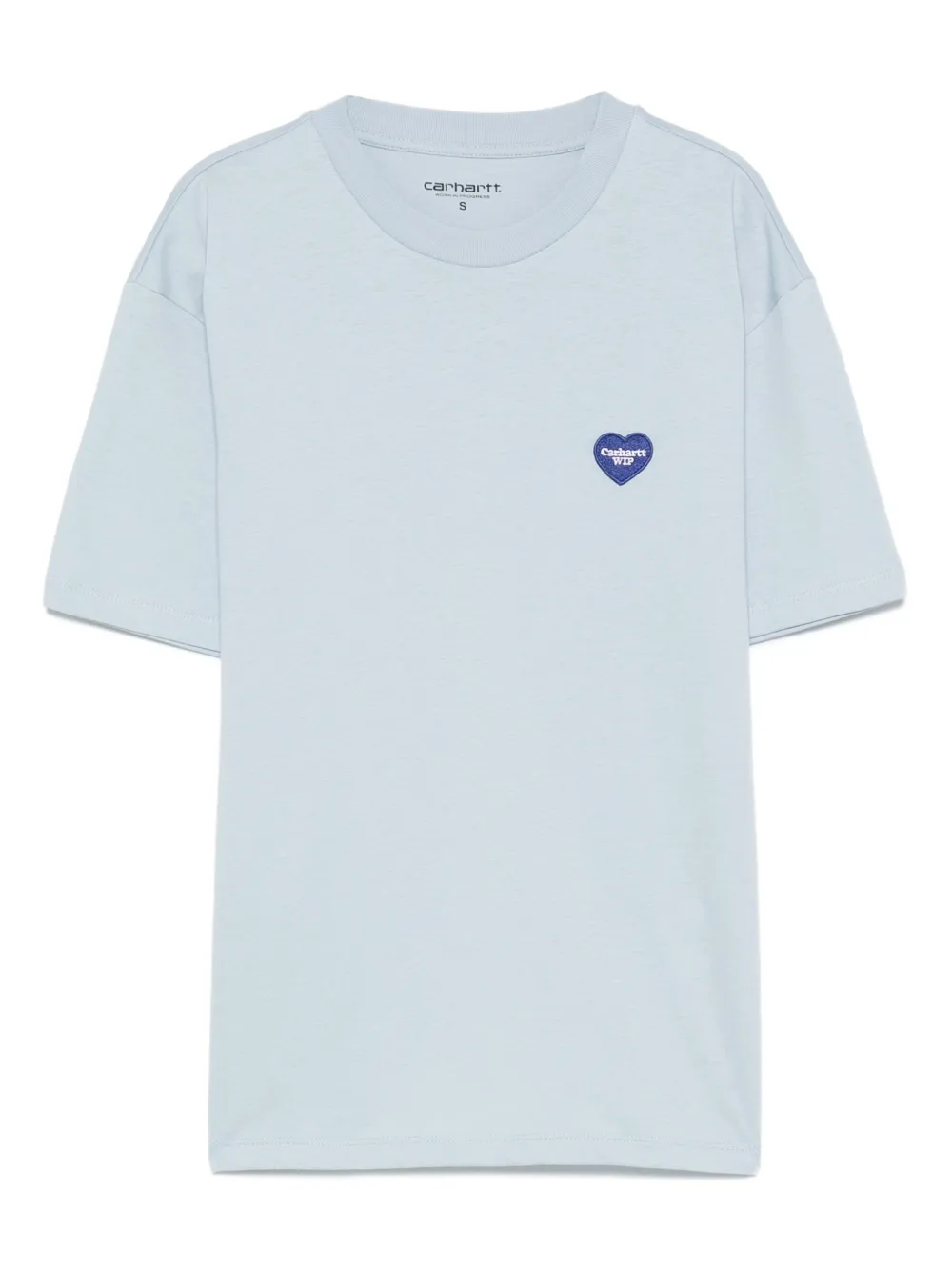 Carhartt WIP T-shirt met hartprint Blauw