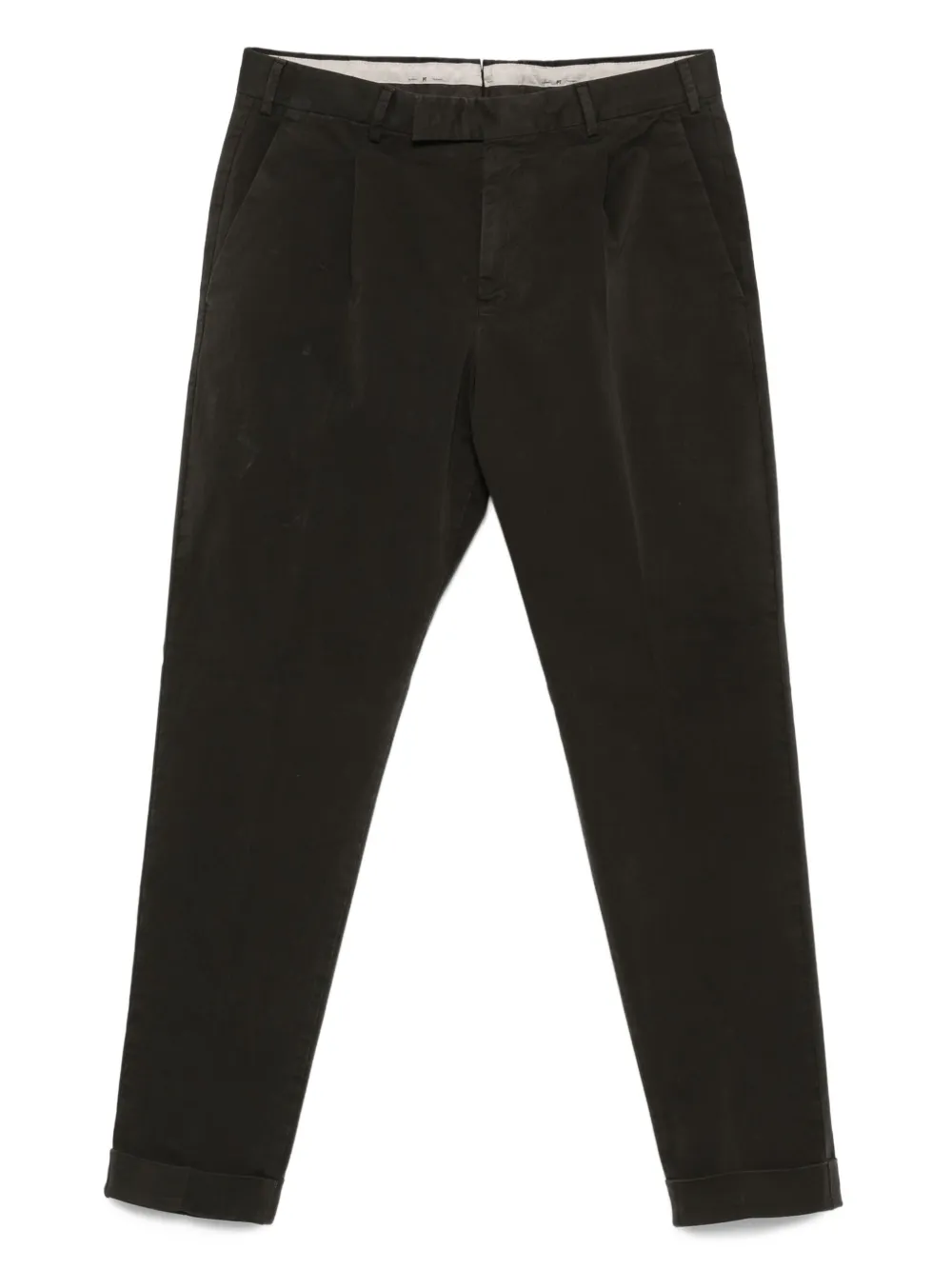 PT Torino pleated-pocket trousers Grijs
