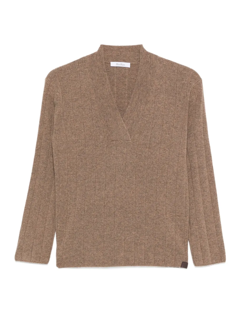 Max Mara Geribbelde trui Bruin