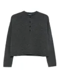 'S Max Mara button-placket sweater - Grey
