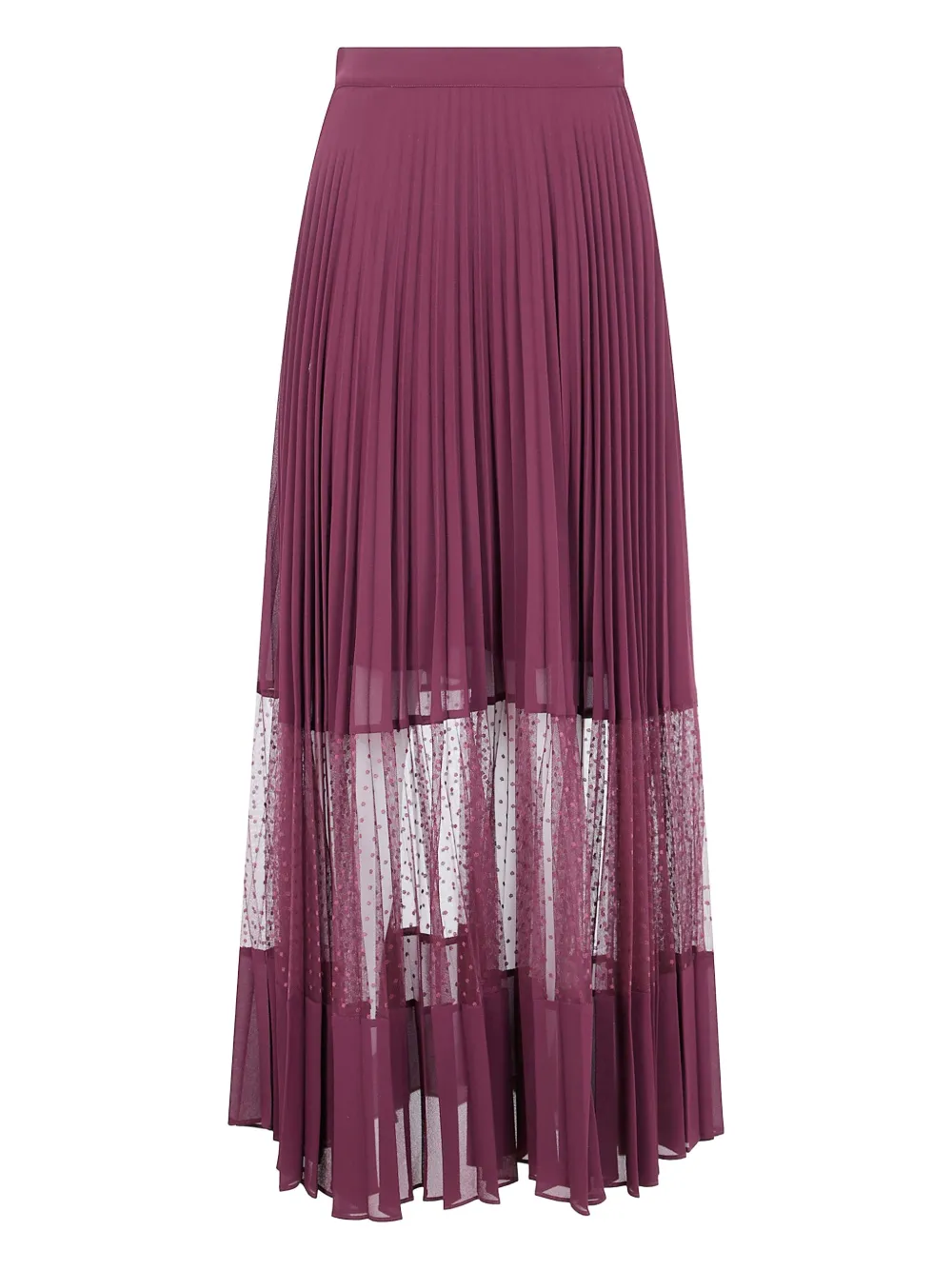 TWINSET pleated midi skirt - Roze