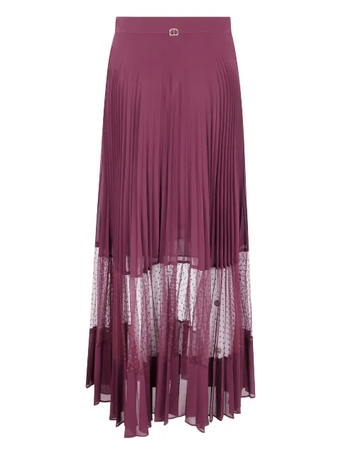 TWINSET pleated midi skirt