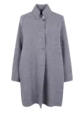 Harris Wharf London raglan-sleeve wool coat - Grey