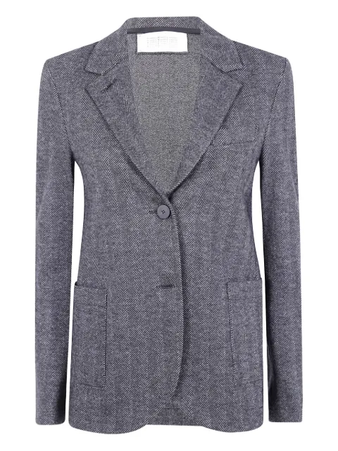 Harris Wharf London herringbone-pattern wool jacket