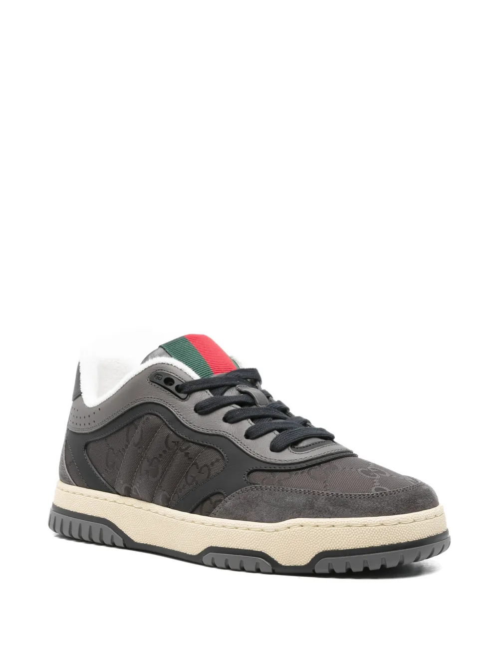Gucci Re-Web monogram sneakers Grey