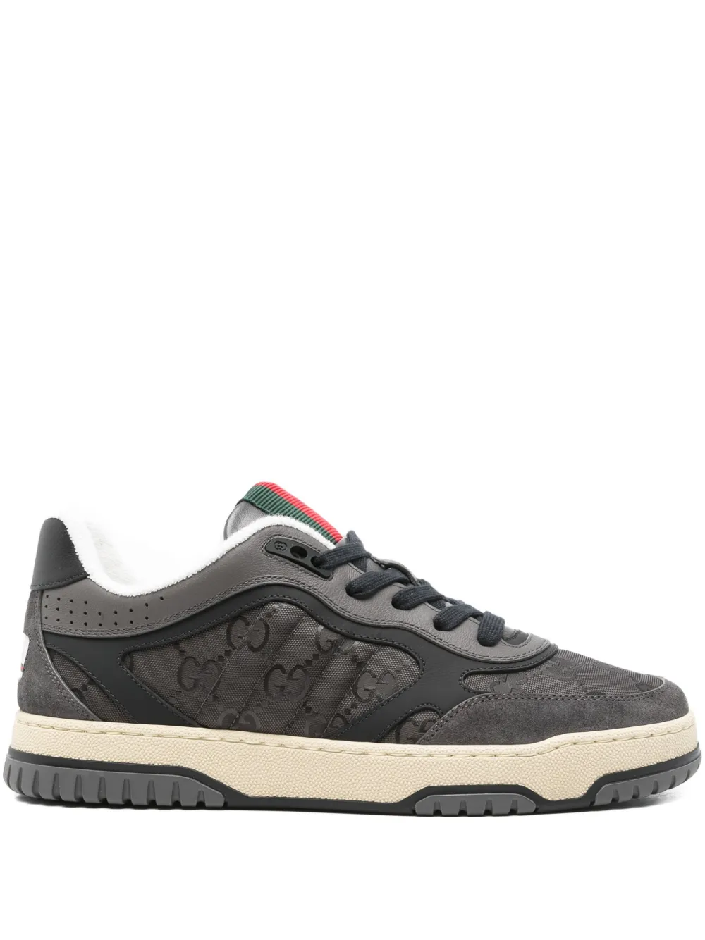 Gucci Re-Web monogram sneakers Grey