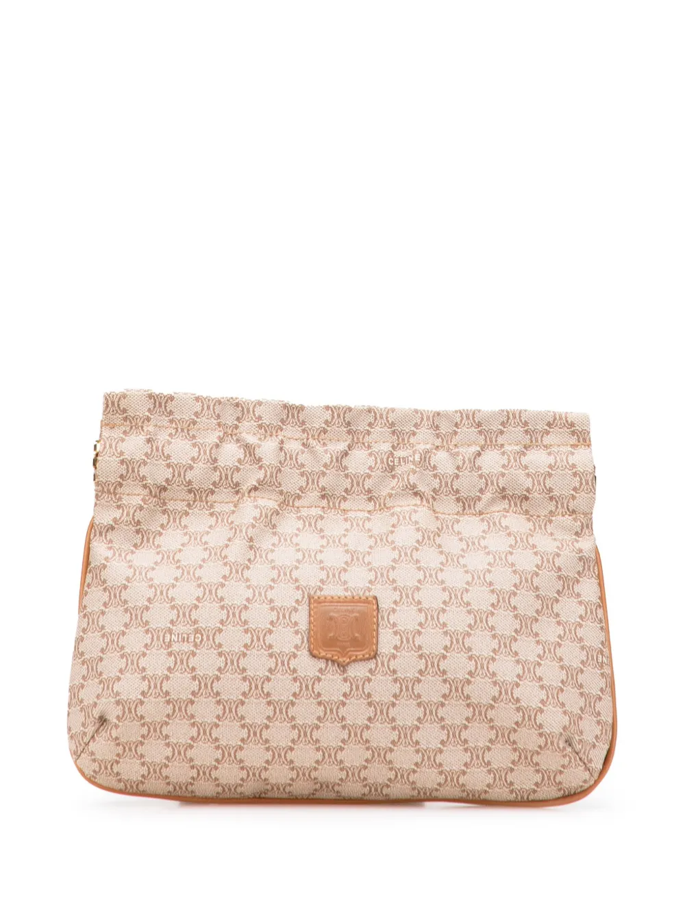 Céline Pre-Owned 2007 Macadam Canvas pouch - ブラウン Céline Pre-Owned 2007 Macadam Canvas pouch - ブラウン